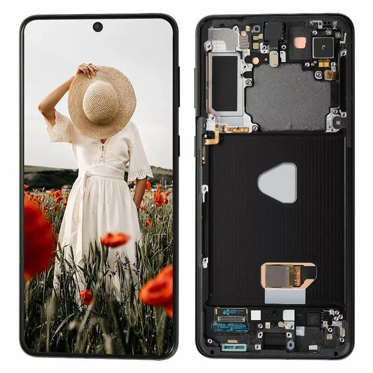 سیمسنگ گلیکسی ایس 21 پلس ایل سی ڈی ڈسپلے ٹچ اسکرین اسمبلی کی تبدیلی کے لئے